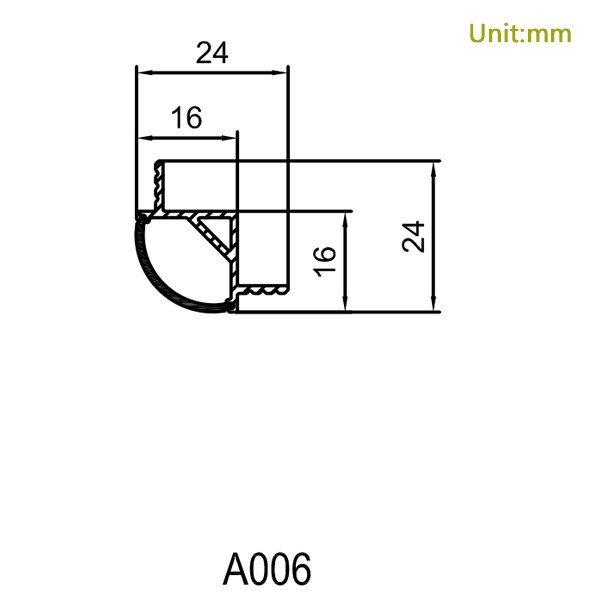 LED Channel Diffuser Corner Trim For Walls For 8mm LED Strips LED Channel Diffuser Corner Trim For Walls For 8mm LED Strips